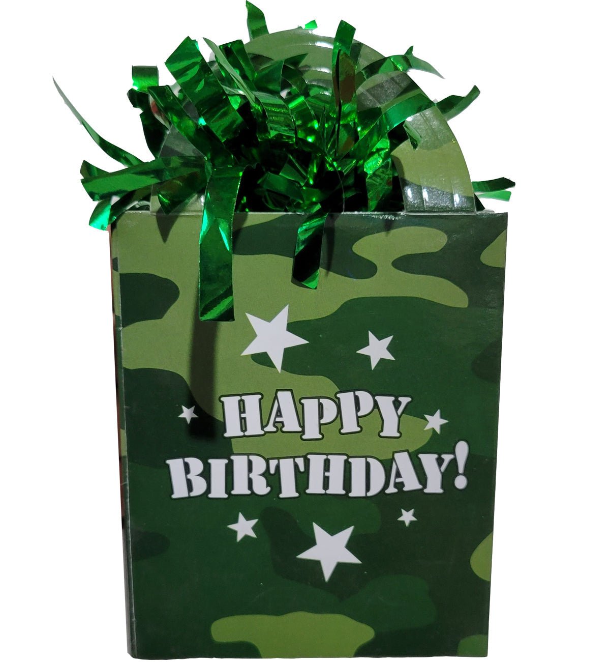 5.7oz Balloon Weight - Camo Tote