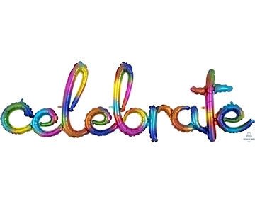 59" Script - Celebrate