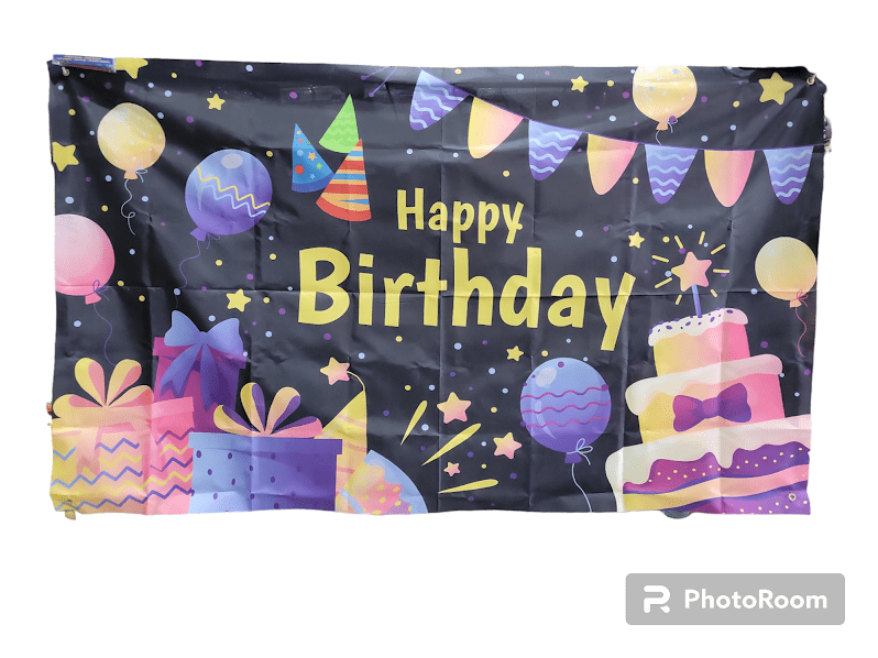 6' Banner - Happy Birthday