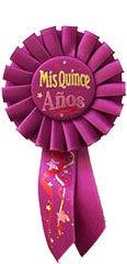 6½" Mis Quince Anos Rosette Ribbon