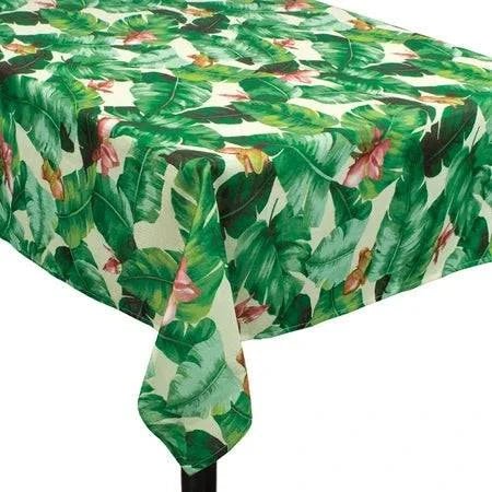 60" x 104" Fabric Tablecloth - Tropical Jungle
