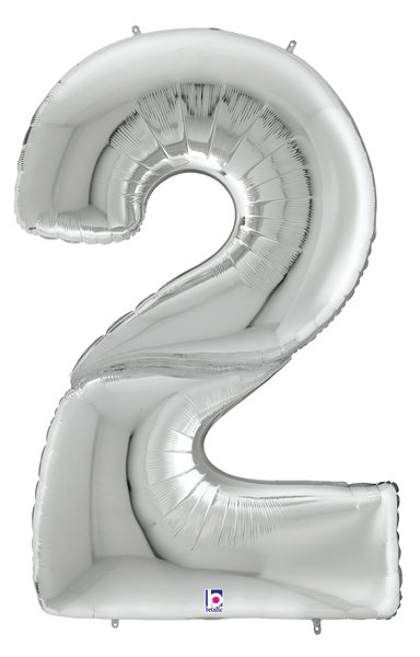 64" Gigaloon Number 2 - Silver