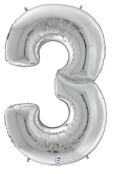64" Gigaloon Number 3 - Silver