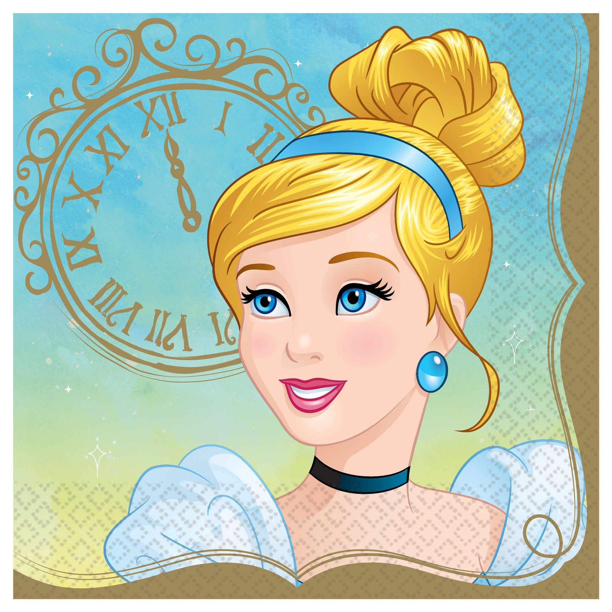 6.5" Lunch Napkins - Cinderella (16ct)