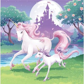 6.5" Lunch Napkins - Unicorn Fantasy (16ct)