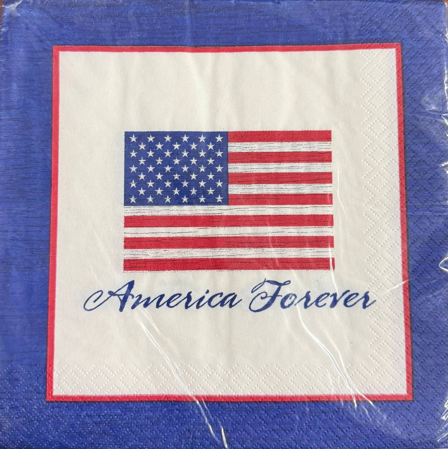 6.5" Luncheon Napkins - America Forever (16ct)