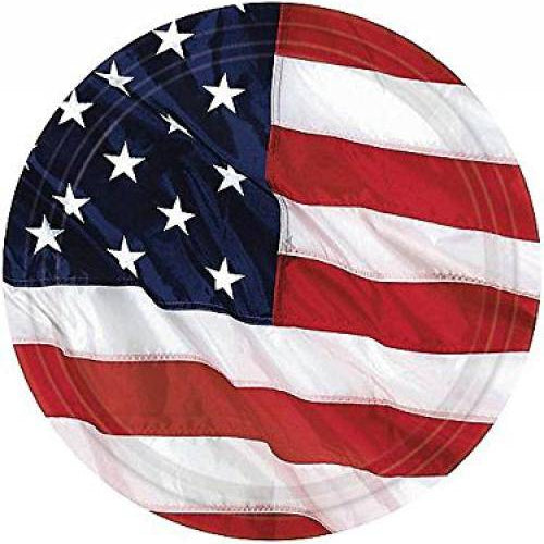 7" Paper Plates - Flying Colors (8ct)
