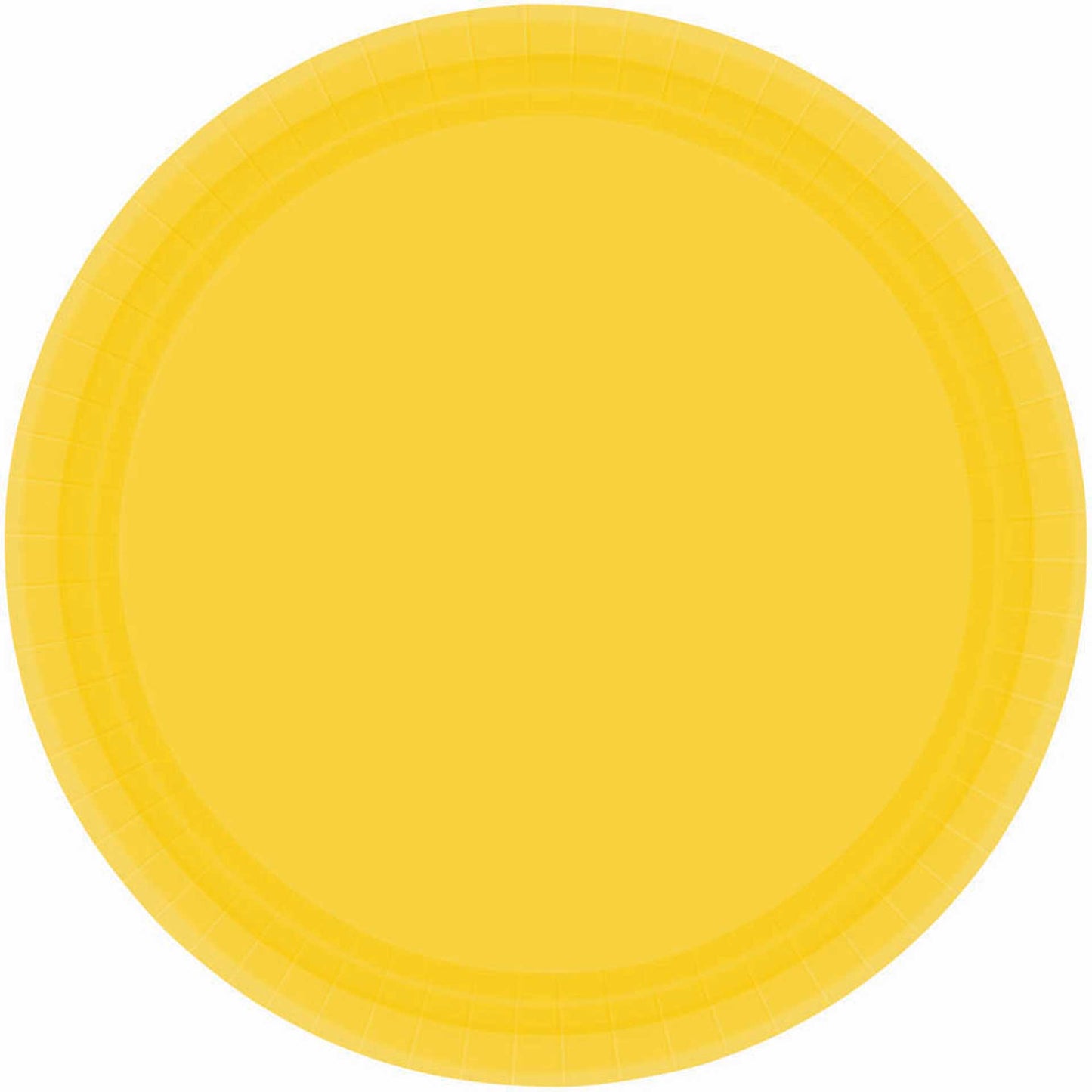 7" Paper Plates - Solid Color (Choose Color)