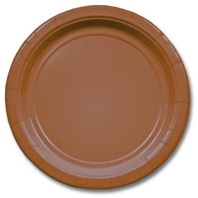 7" Paper Plates - Solid Color (Choose Color)
