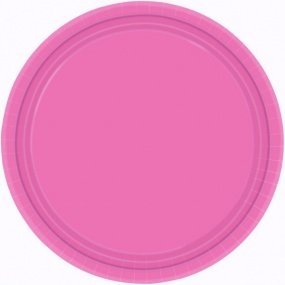 7" Paper Plates - Solid Color (Choose Color)