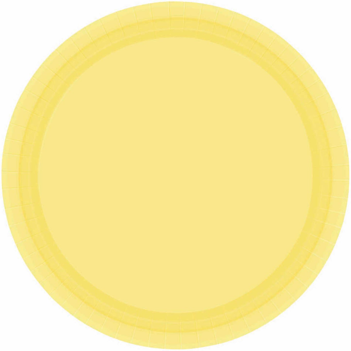 7" Paper Plates - Solid Color (Choose Color)