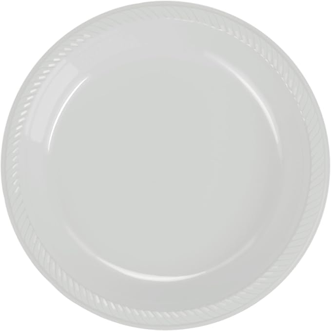 7" Plastic Plates - Clear (20ct) - Party Express