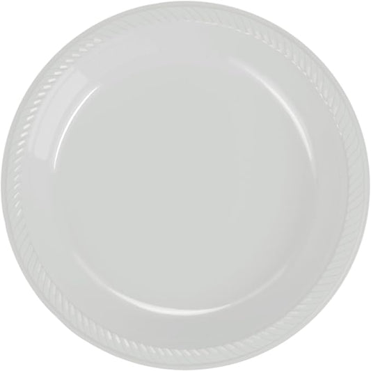 7" Plastic Plates - Clear (20ct) - Party Express