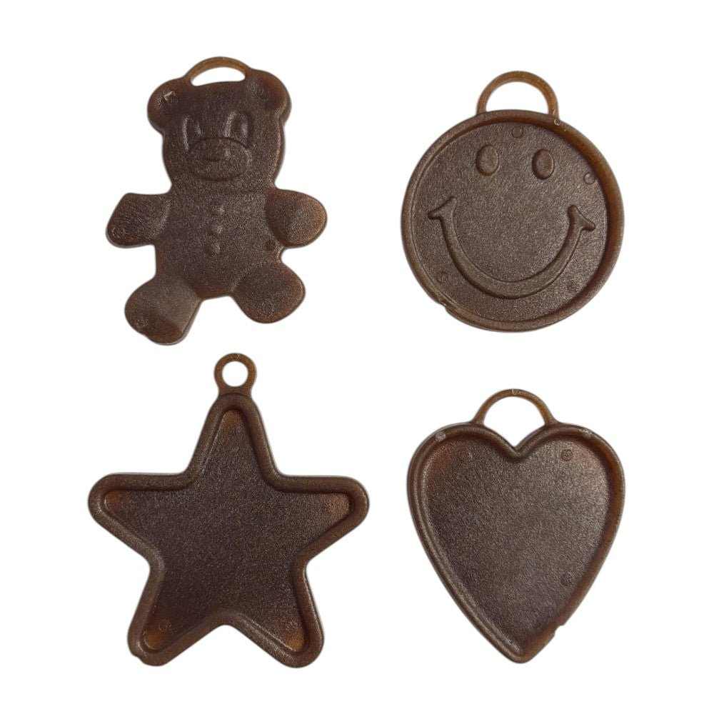8g Balloon Weights Brown - Assorted Shapes (100ct)