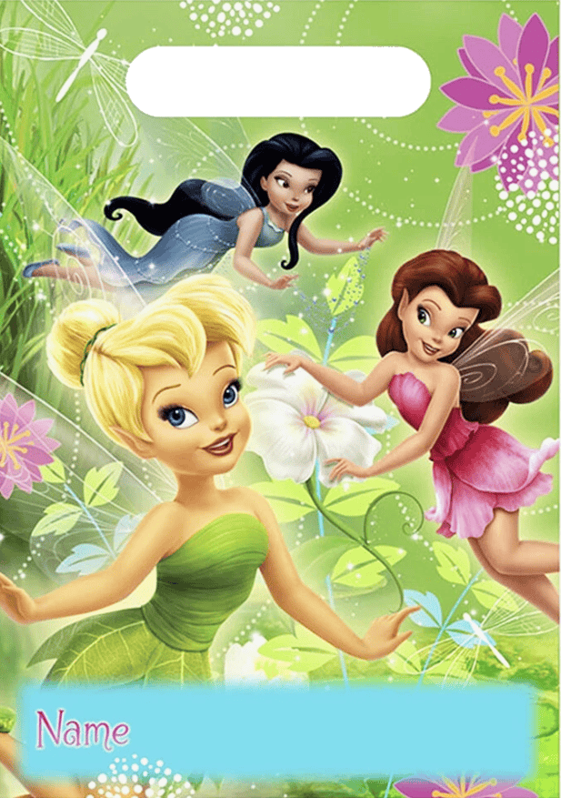 9" Goodie Bags - Disney Fairies (8ct)