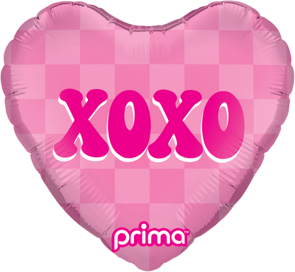 9" Heart Conversation Heart Checker (6pc)