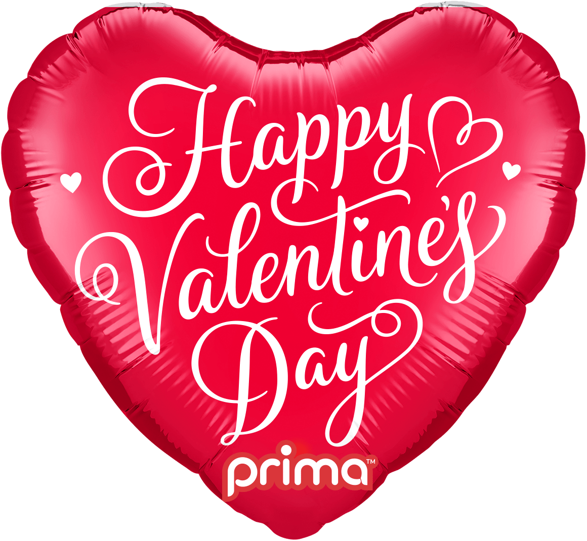 9" Heart Happy Valentine's Day Script (6ct)