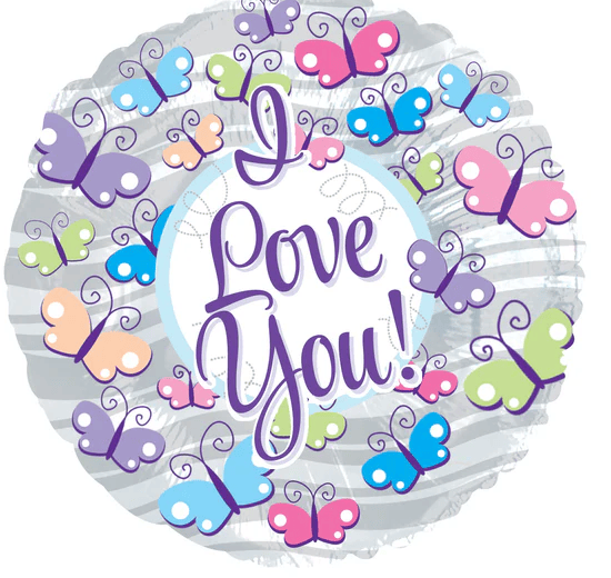9" I Love You 124043 - CTI Balloons