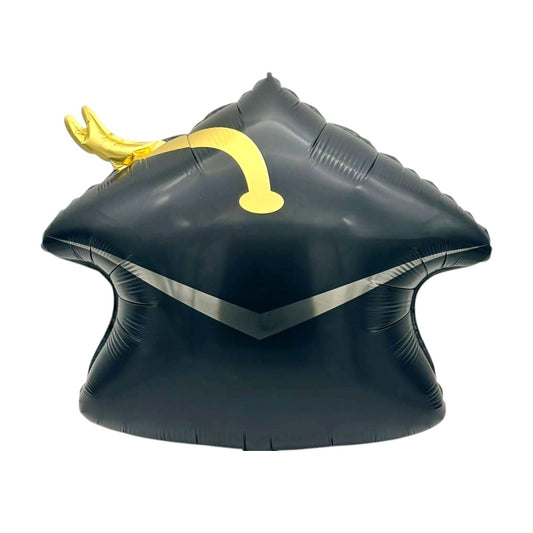 25" Black Grad Cap - Party America