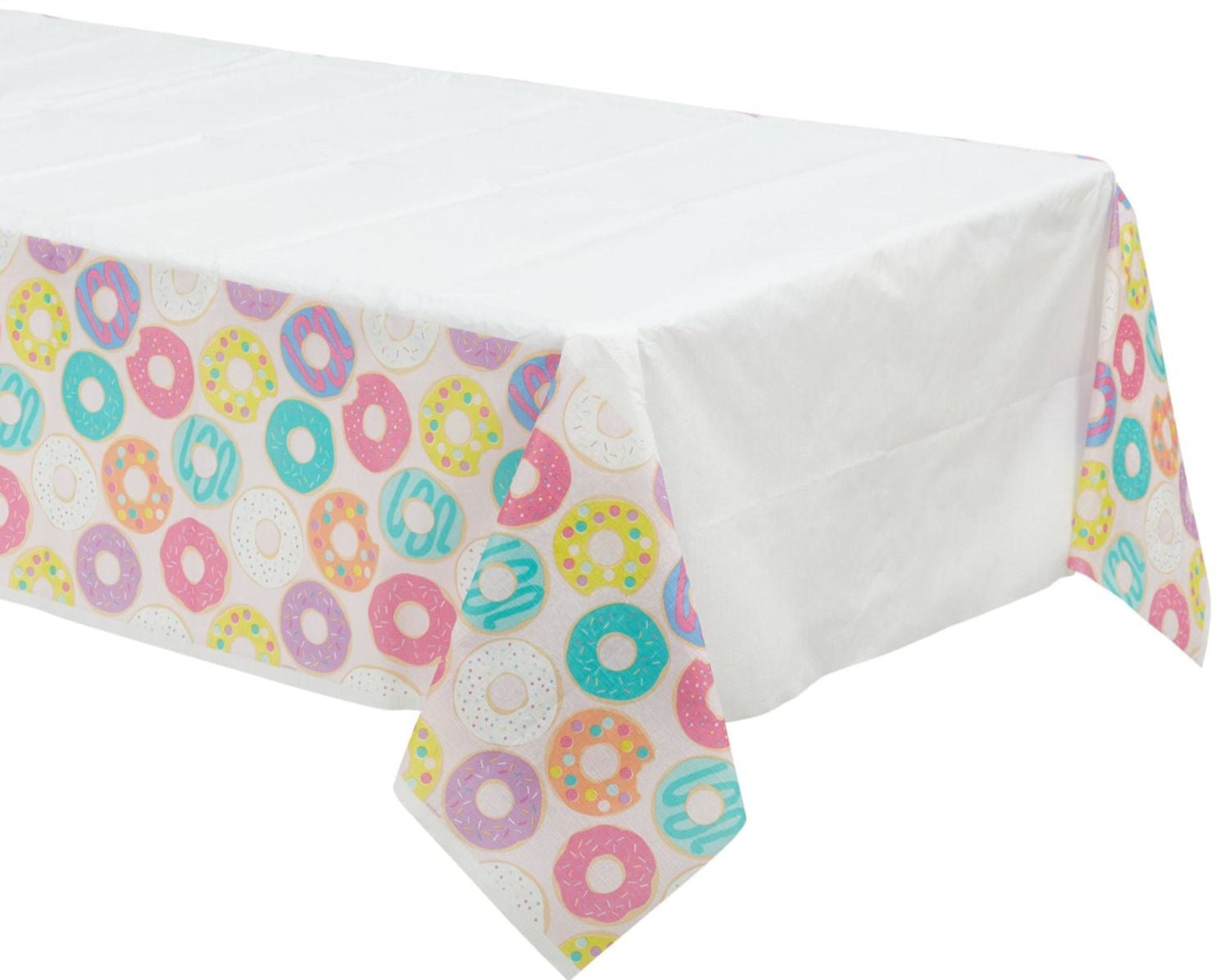 96" Table Cover - Donut Party