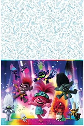 96" Table Cover - Trolls World Tour