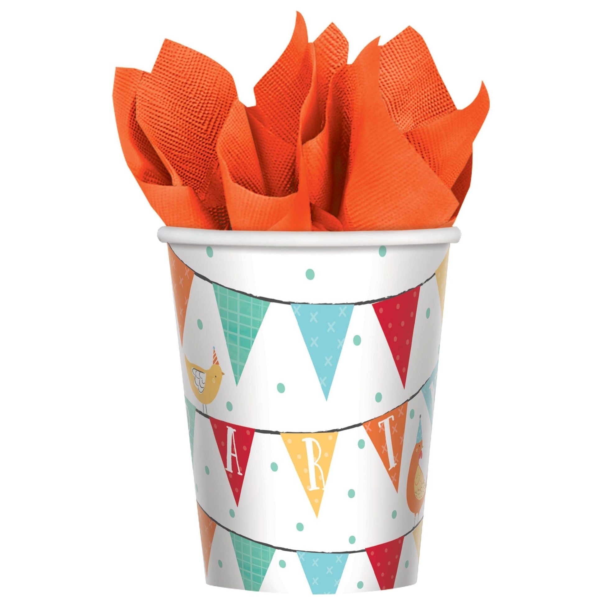 9oz Cups - Barnyard Birthday (8ct)