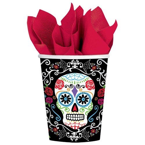 9oz Cups - Day of the Dead (18ct)