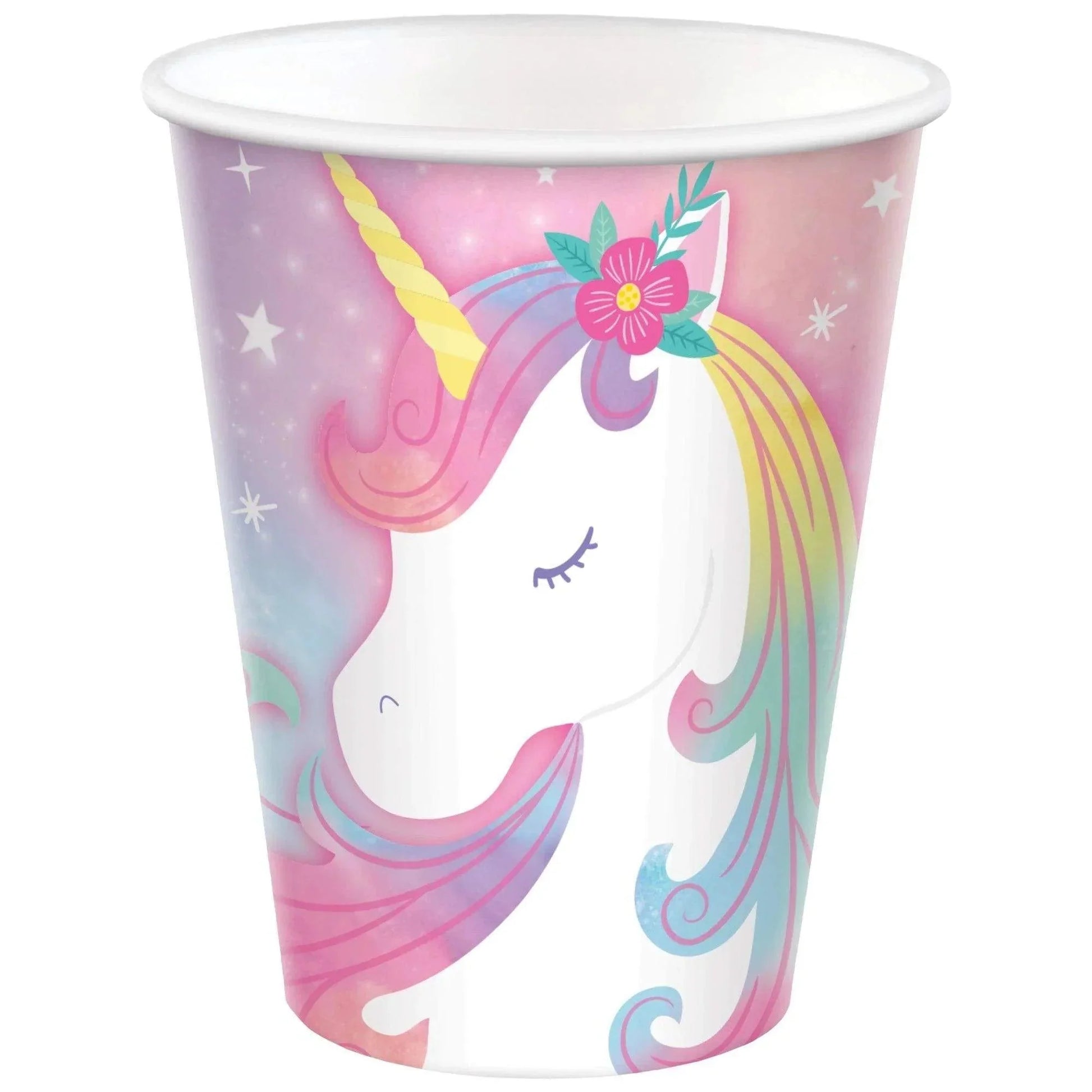 9oz Cups - Enchanted Unicorn (8ct)