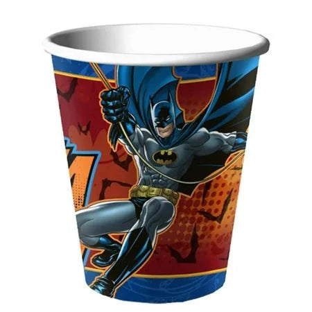 9oz Paper Cups - Batman Heroes and Villains (8ct)