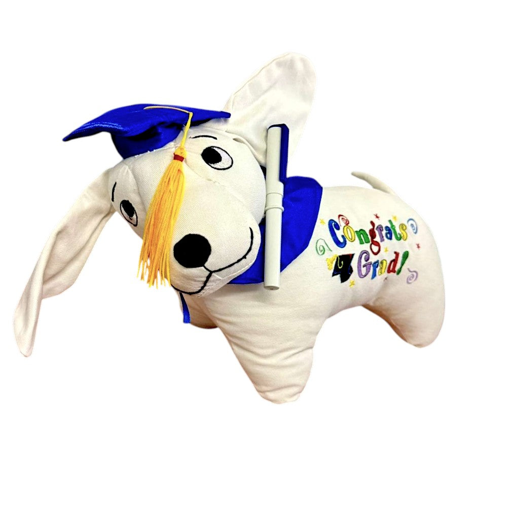 Plush Toy - Graduation Autograph Dog 15”