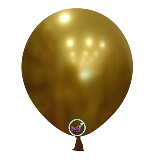 12" Chrome Gold Latex (100ct) - GloMex