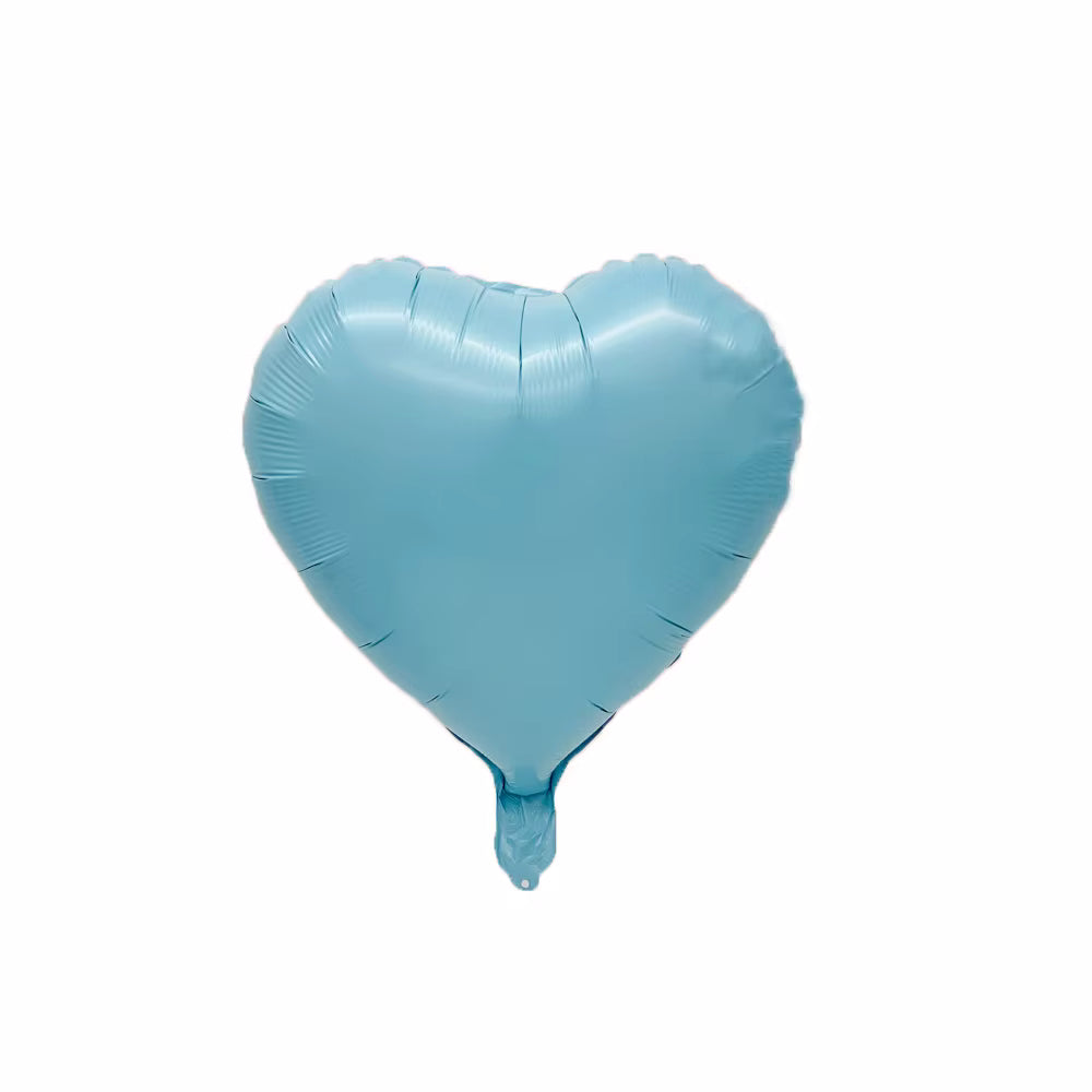 18" Heart - Light Blue (50ct) - Party America