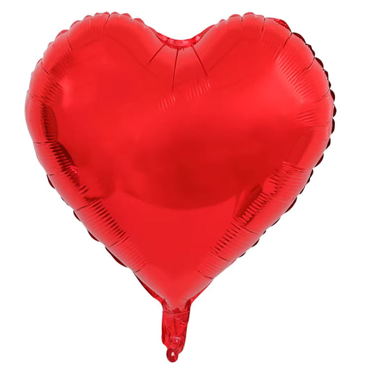 18" Heart - Red (50ct) - Party America