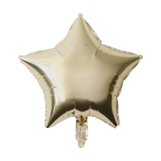 19" Star - White Gold  (50ct) - Party America