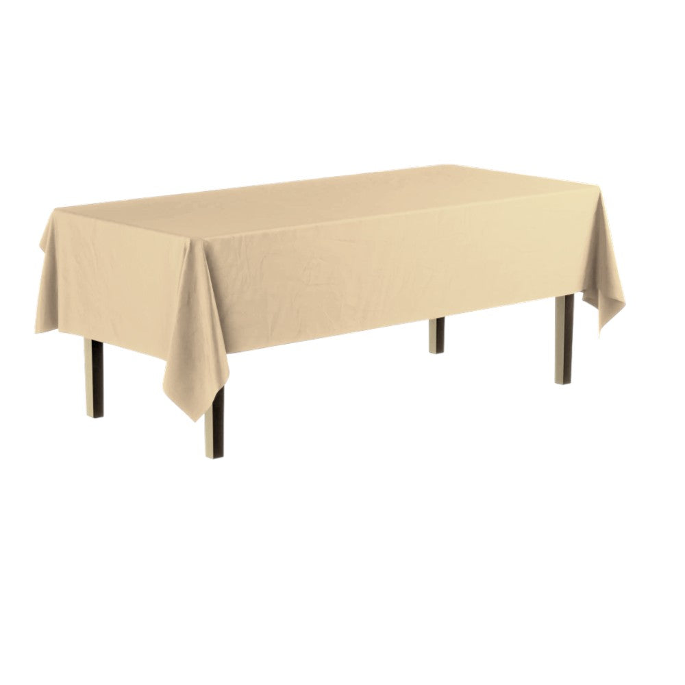 108" Heavy Duty Rectangular Table Cover - Solid Color
