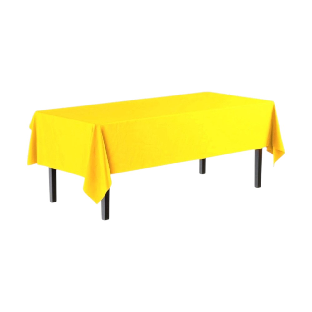 108" Heavy Duty Rectangular Table Cover - Solid Color