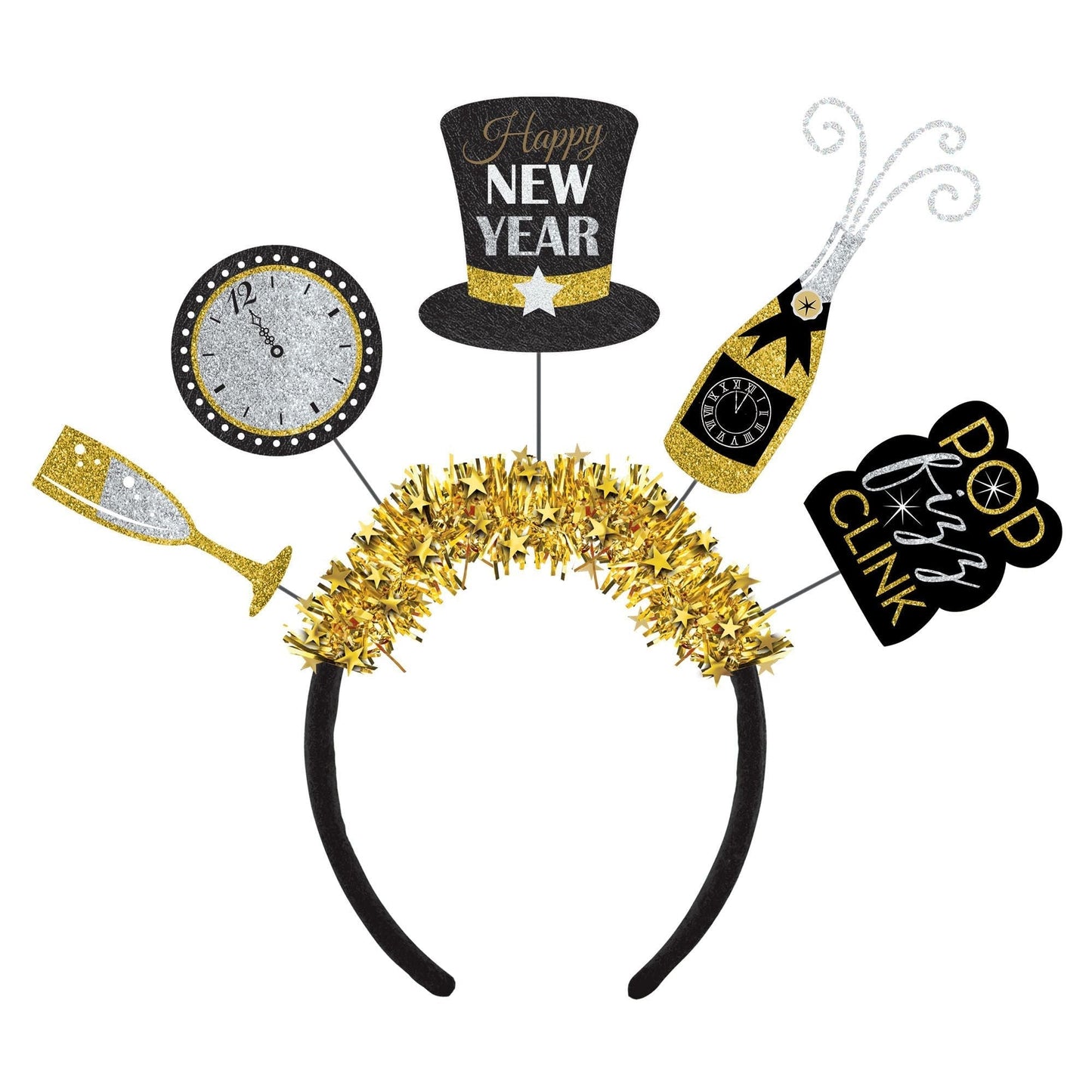 Amscan Happy New Year Multi - Icon Headband