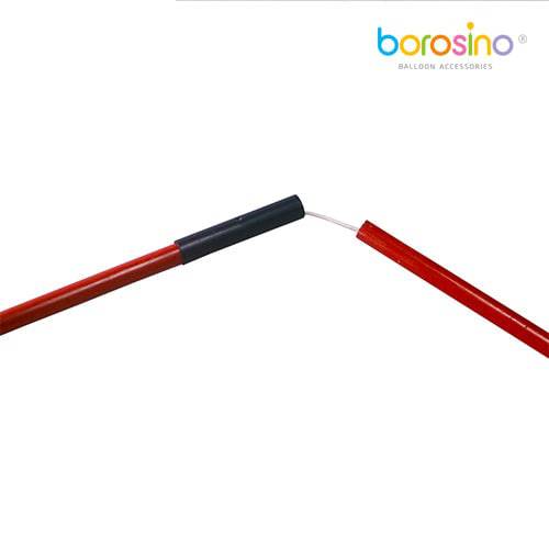 B429A Large White Balloon Base with Arch - Borosino