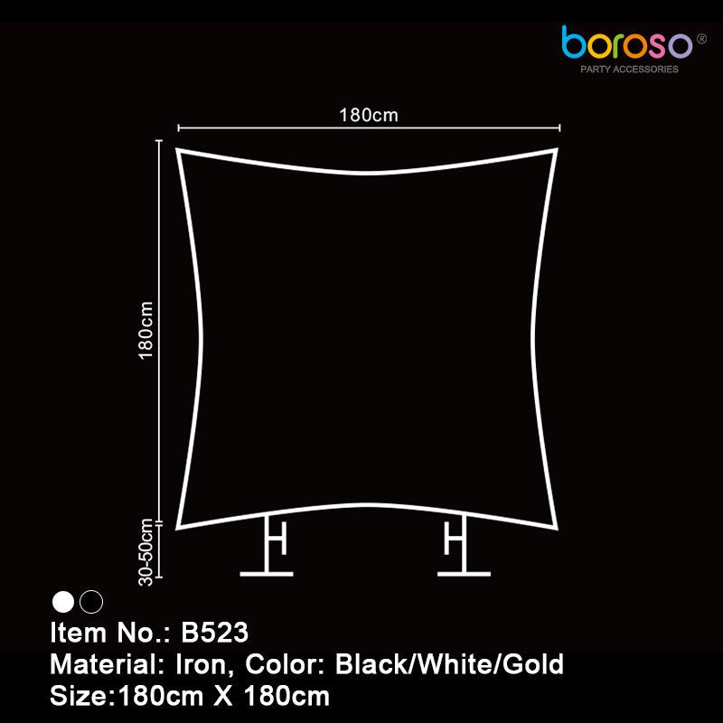 B523 White Party Decorative Frame - Borosino