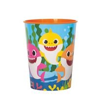 Baby Shark 16oz Plastic Stadium Cup - Unique