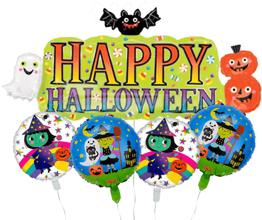 Balloon Bouquet - Happy Halloween