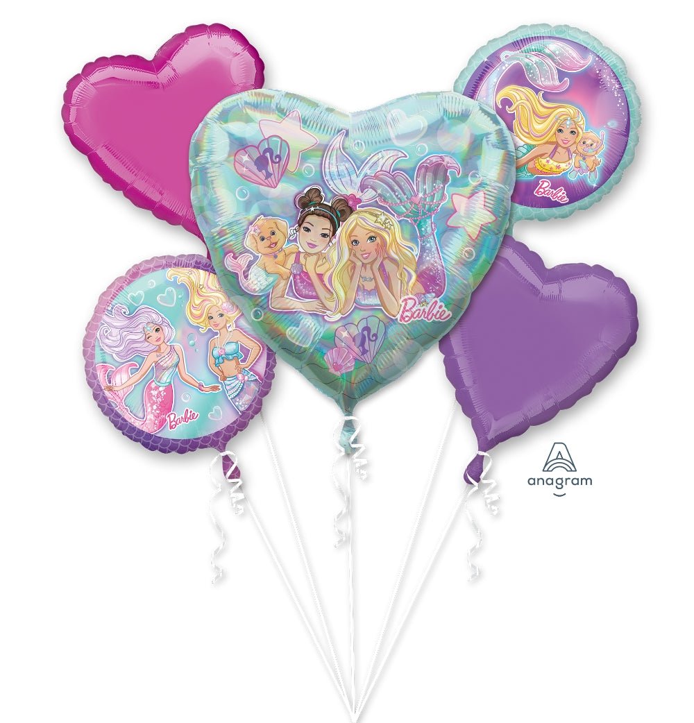Balloon Bouquet - Mermaid Barbie