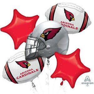 Balloon Bouquet - NFL Arizona Cardinals