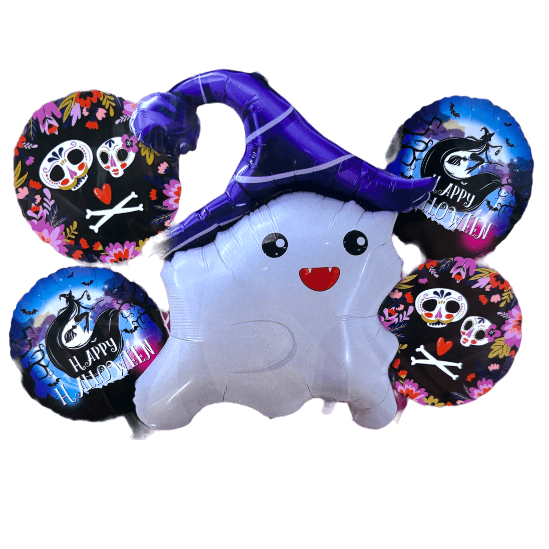 Balloon Bouquet - Scary Ghost