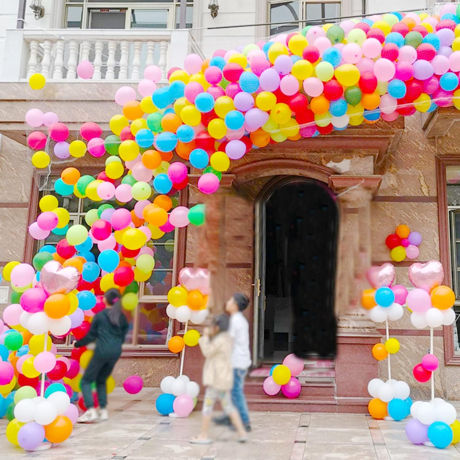 Balloon Drop Net 12.5ft x 50ft(15.3M x 3.9M)