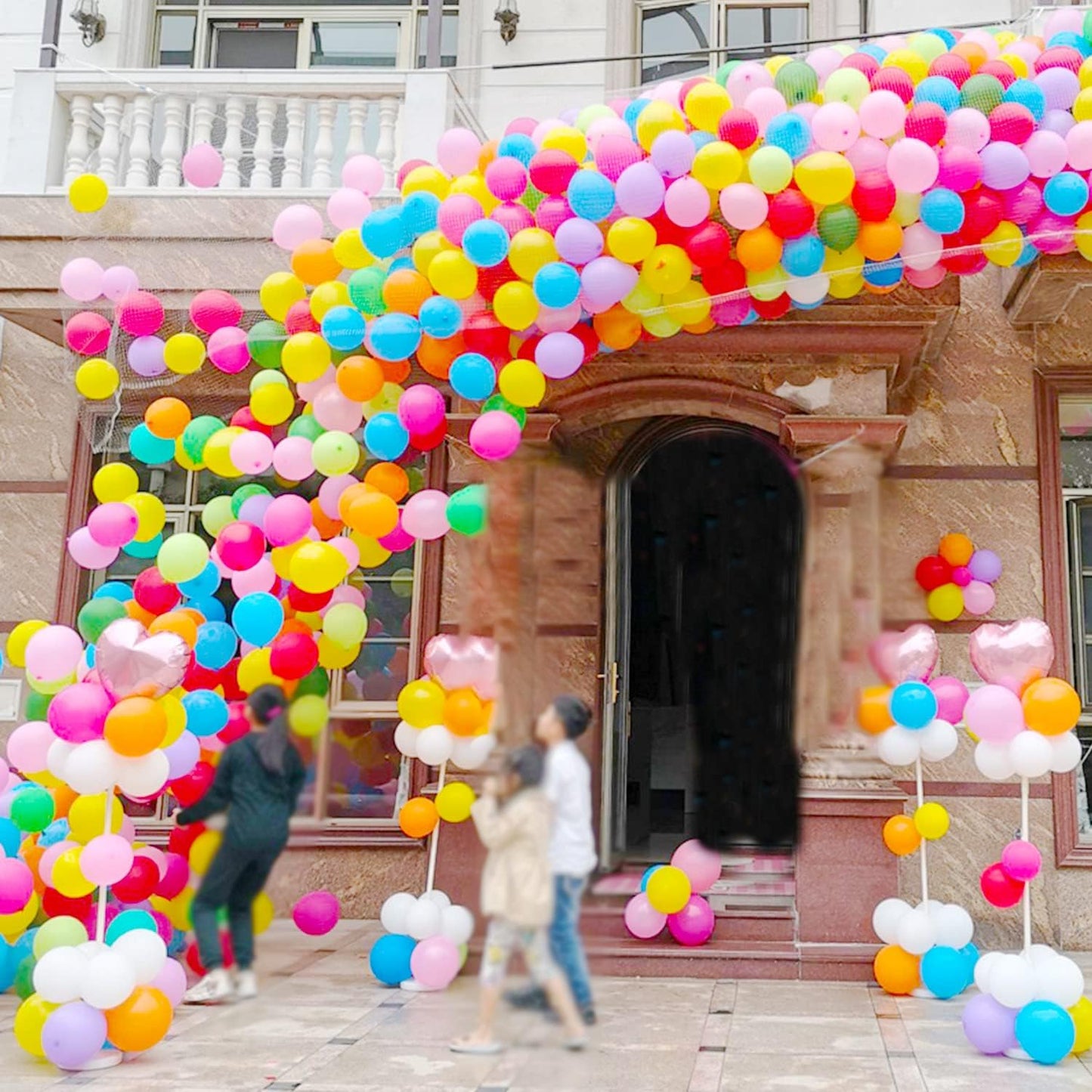 Balloon Drop Net 8.2ft x 25ft(7.6M x 2.5M)