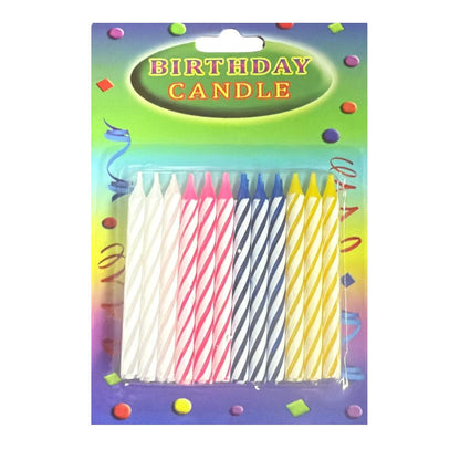 Birthday Candles - Assorted (24ct)
