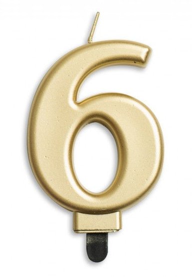 Candle - Gold Number (1ct)