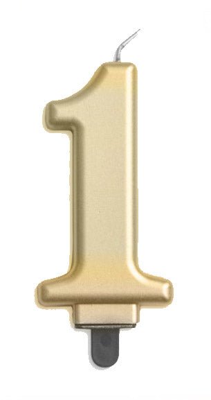 Candle - Gold Number (1ct)
