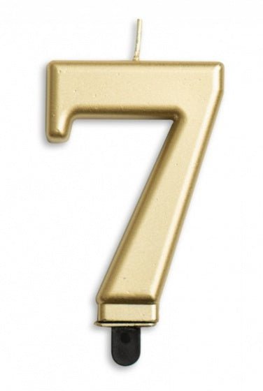 Candle - Gold Number (1ct)